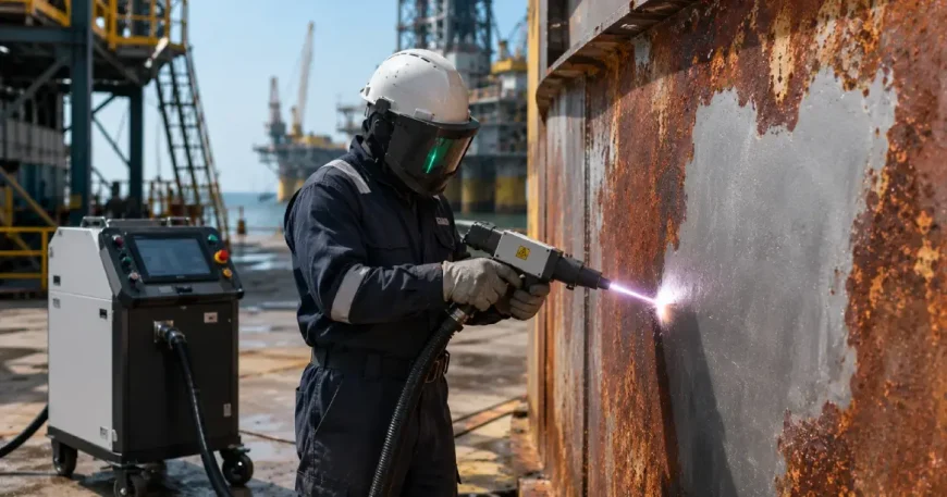 Industrial laser cleaning contractor in Texas